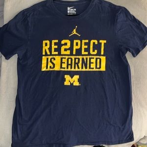Michigan x Jordan Graphic T-Shirt